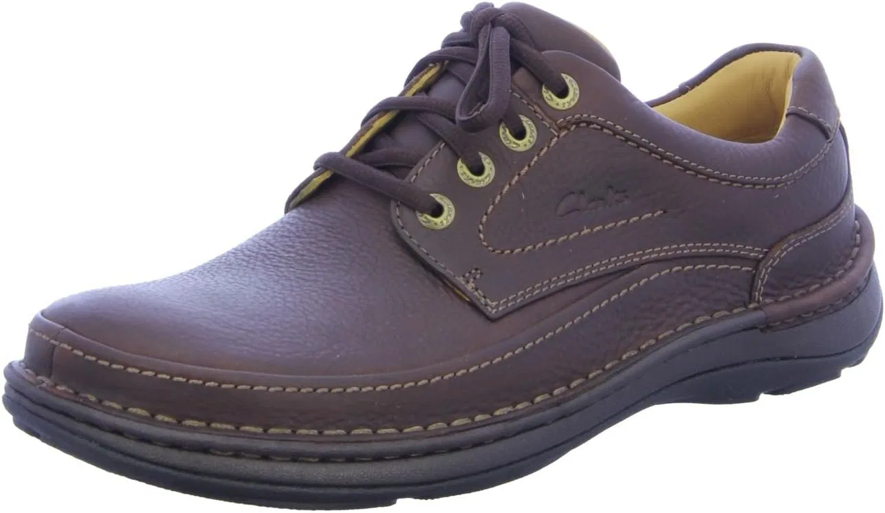 Оксфорды мужские Clarks, коричневый