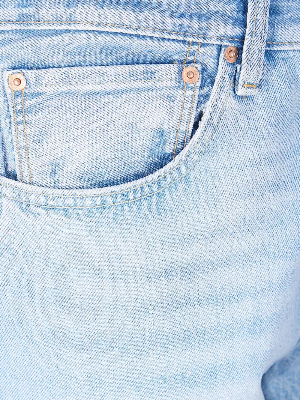 Джинсы свободного кроя на пуговицах Levi's, синий — фото 3