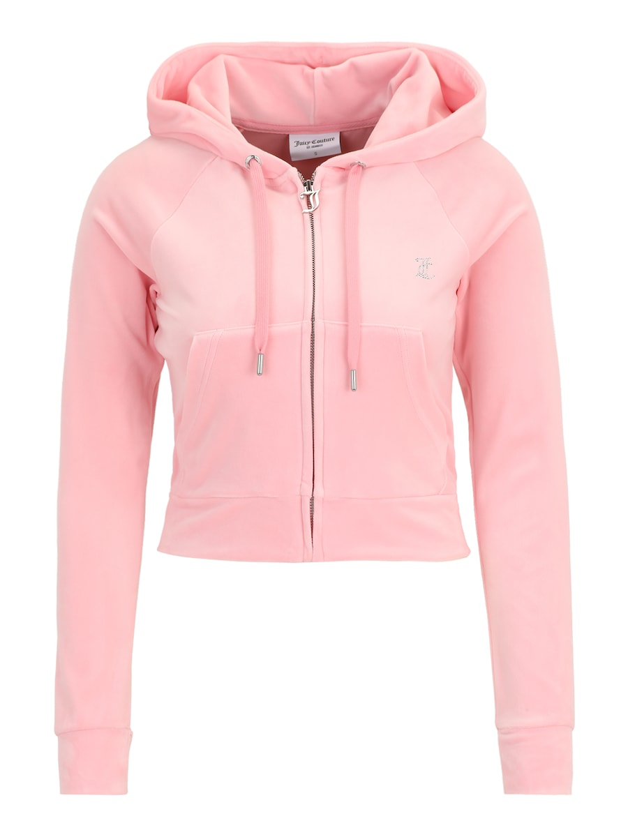 

Толстовка с капюшоном на молнии Juicy Couture Petite MADISON, Rose