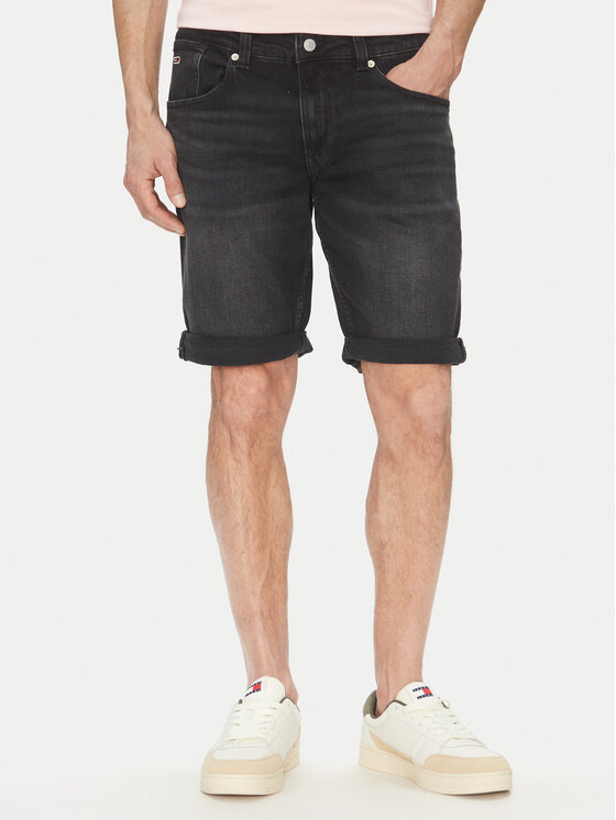 

Джинсовые шорты обычного кроя Ronnie DM0DM20945 Tommy Jeans, черный