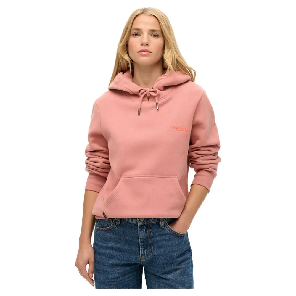 

Худи Superdry Essential Logo, розовый
