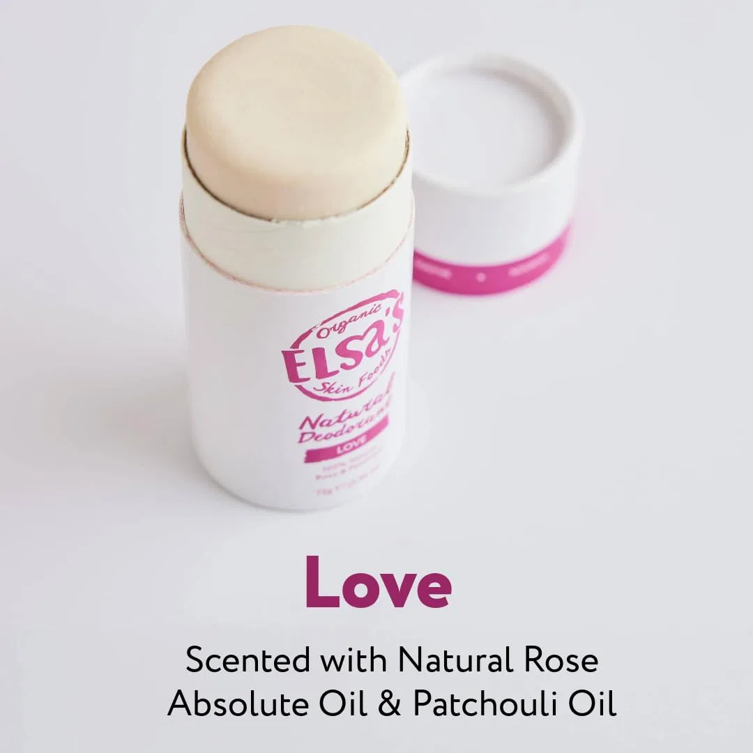 Натуральный дезодорант-стик Elsa's Organic Skinfoods, без алюминия, 3 шт. Elsa'S Organic Skin Foods — фото 4