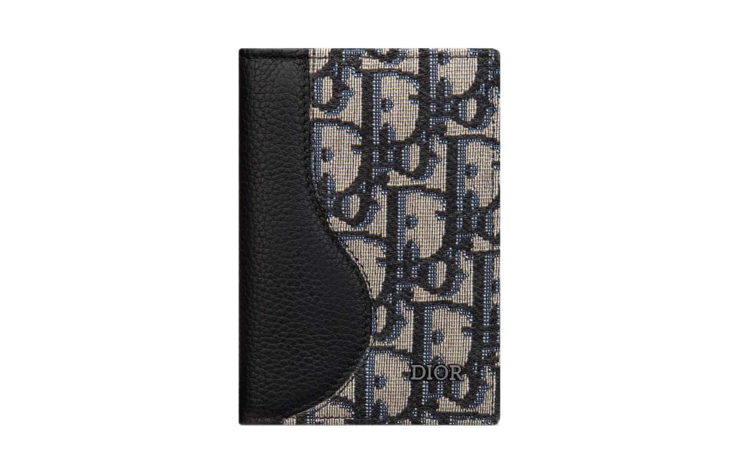 

DIOR Кожаный картхолдер с косой печатью