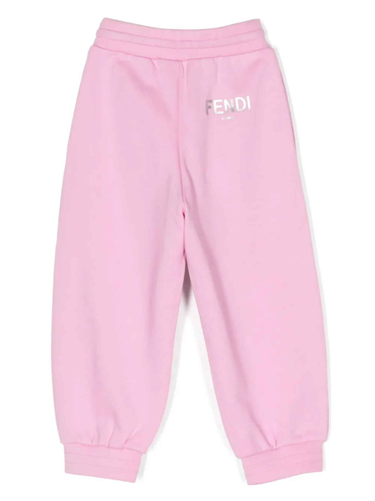 Спортивные брюки с логотипом Fendi Kids, розовый — фото 2
