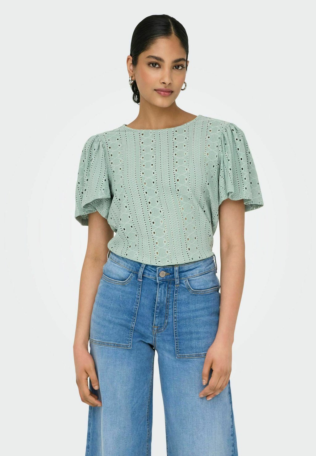 

Футболка с принтом ONLRIVERSIDE ONLY, светло-зеленый