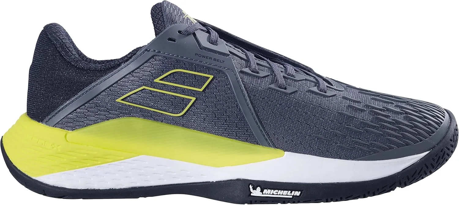 Мужские гимнастические туфли Zapatillas De Tenis para Hombre Propulse Fury 3 Blanco Babolat, серый — фото 2