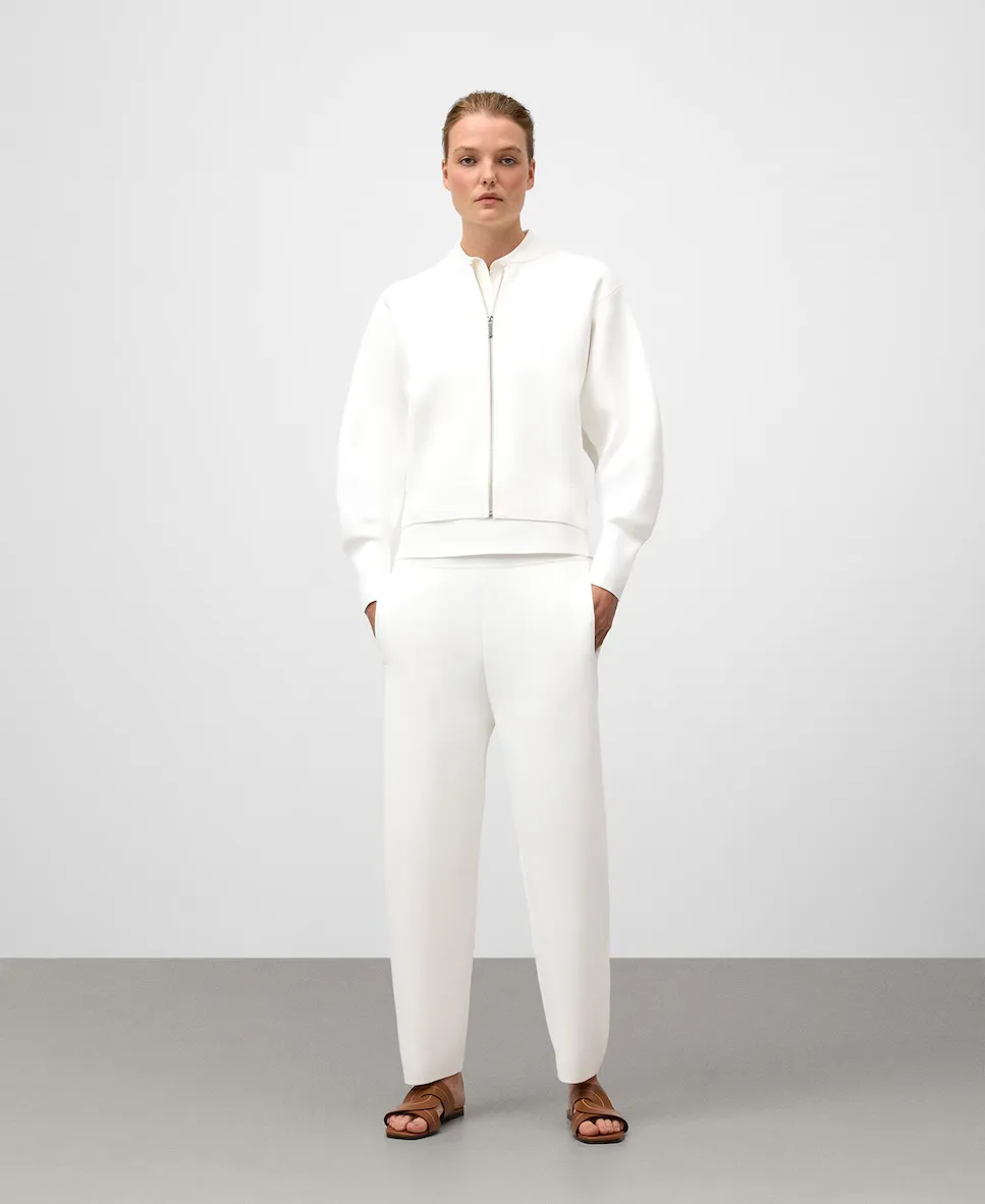 

Женский двойной вязаный бомбер Adolfo Dominguez, цвет Crudo, Белый, Женский двойной вязаный бомбер Adolfo Dominguez, цвет Crudo