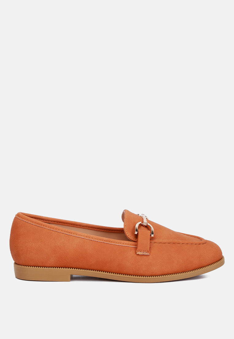 

лоферы на плоской подошве с деталями Jagger Horsebit London Rag, цвет Tan