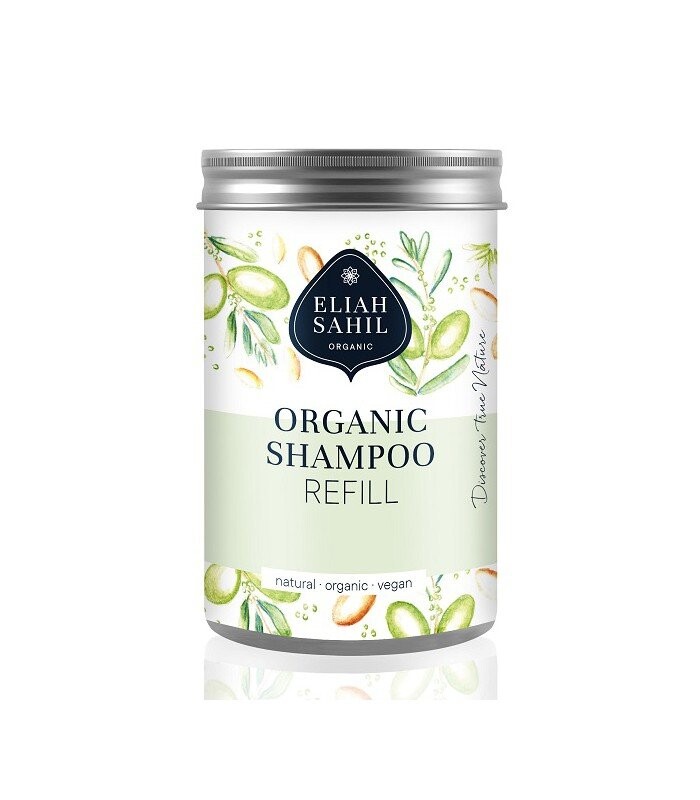 

Запасная упаковка для порошкового шампуня с дозатором, 10,5 см х 7 см, Элиа Сахил Eliah Sahil