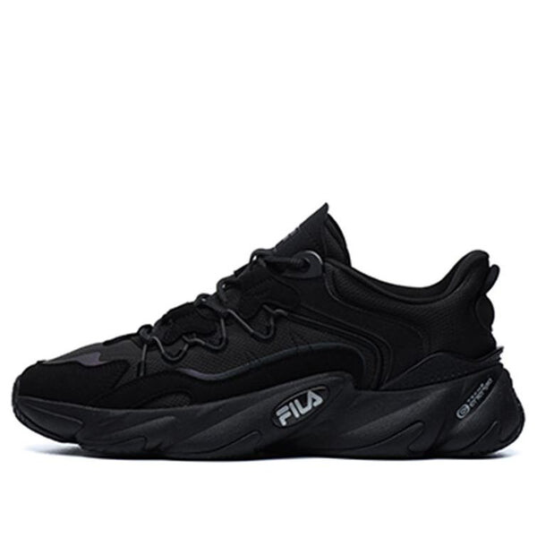 

Кроссовки retro 'black purple' Fila, черный