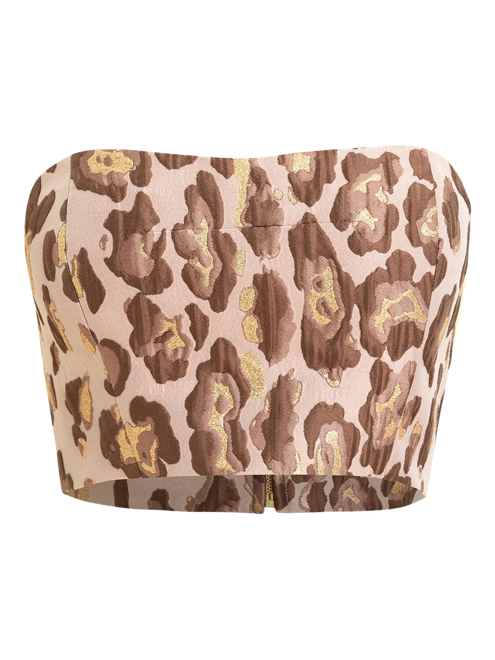 

Укороченный топ Elsa с узором Cara Cara, розовый