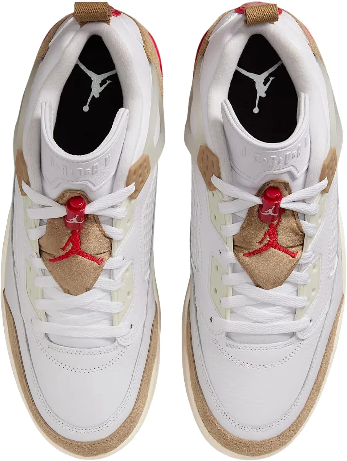 Кроссовки NIKE Jordan Spizike Low Code FQ1759-105 белые мужские — фото 3