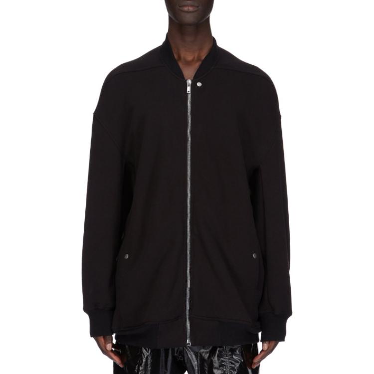 Большая летная куртка на молнии Rick Owens, черный — фото 3