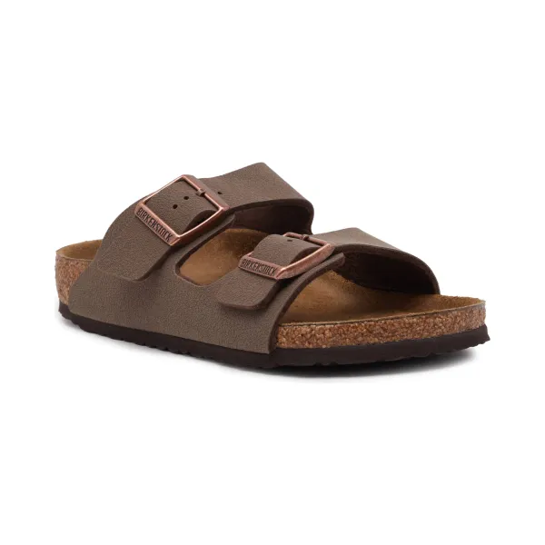

Кожаные тапочки «Аризона» Birkenstock, коричневый