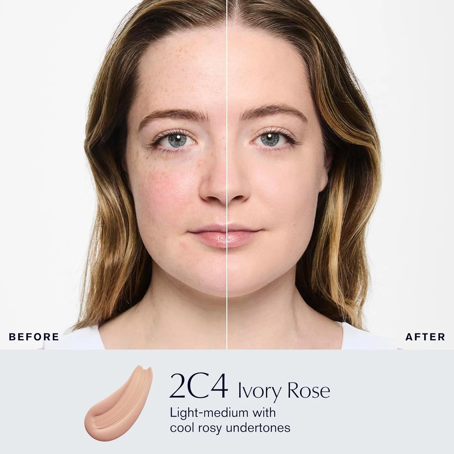 Тональный крем Estée Lauder Double Wear Stay-in-Place Foundation | Стойкий матовый тональный крем, 30 мл, 2C4 Ivory Rose - Light-medium with cool rosy undertones — фото 2