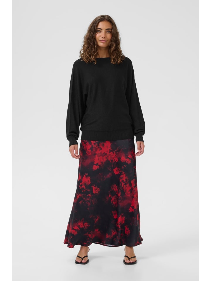 

CULTURE Вязаный свитер CUfay оверсайз черного цвета