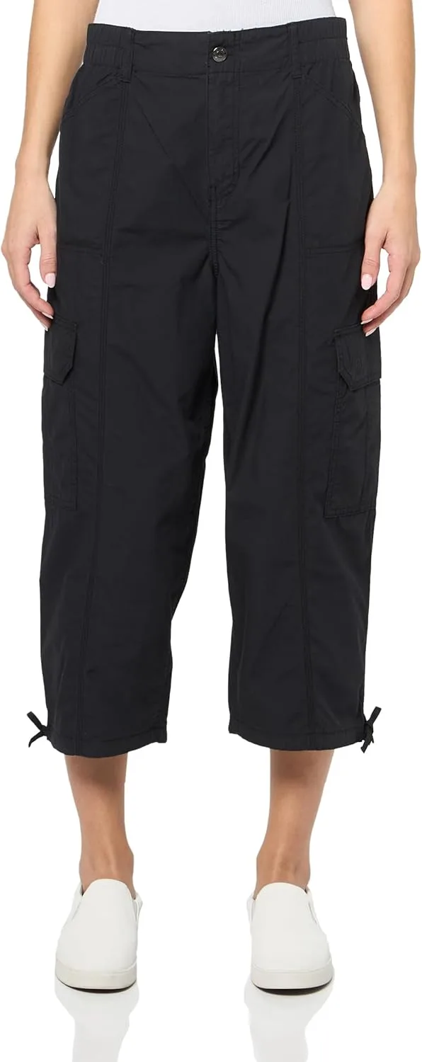 

DKNY Женские джинсы с регулируемой длиной и высокой посадкой