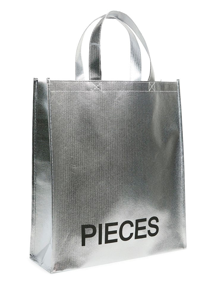 

Сумка Pieces Henkeltasche, серебряный