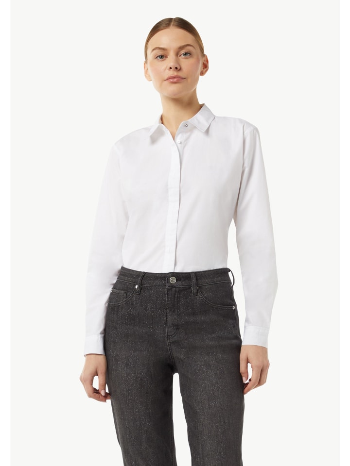 

Блуза comma CI Bluse langarm, белый