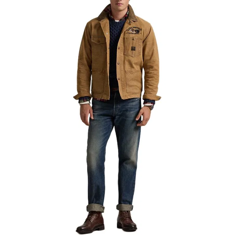 Куртка мужская хаки Polo Ralph Lauren — фото 3