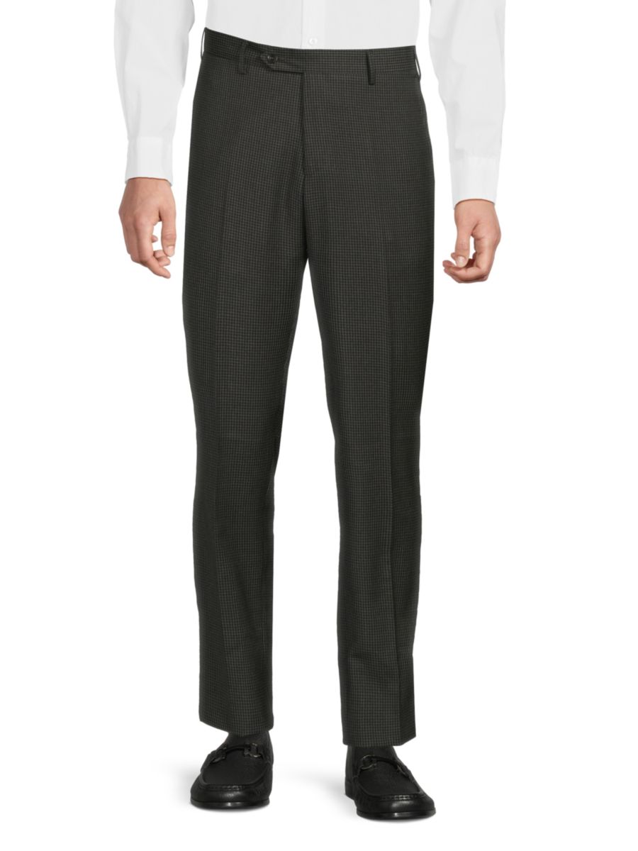 

Легкие классические брюки Modern-Fit Zanella, угольный