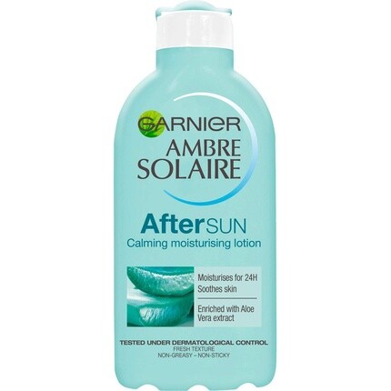 

Garnier Ambre Solaire Успокаивающий и увлажняющий лосьон после загара с натуральным алоэ вера 200 мл