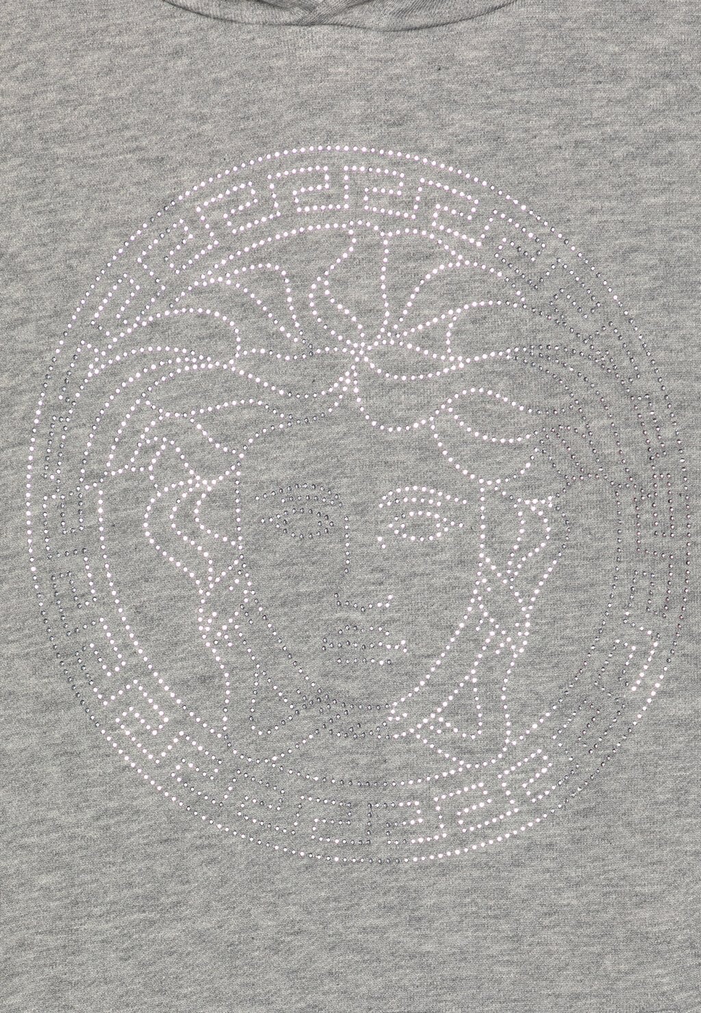 

Толстовка Medusa Greca Unisex Versace, grigio melange/серебристый