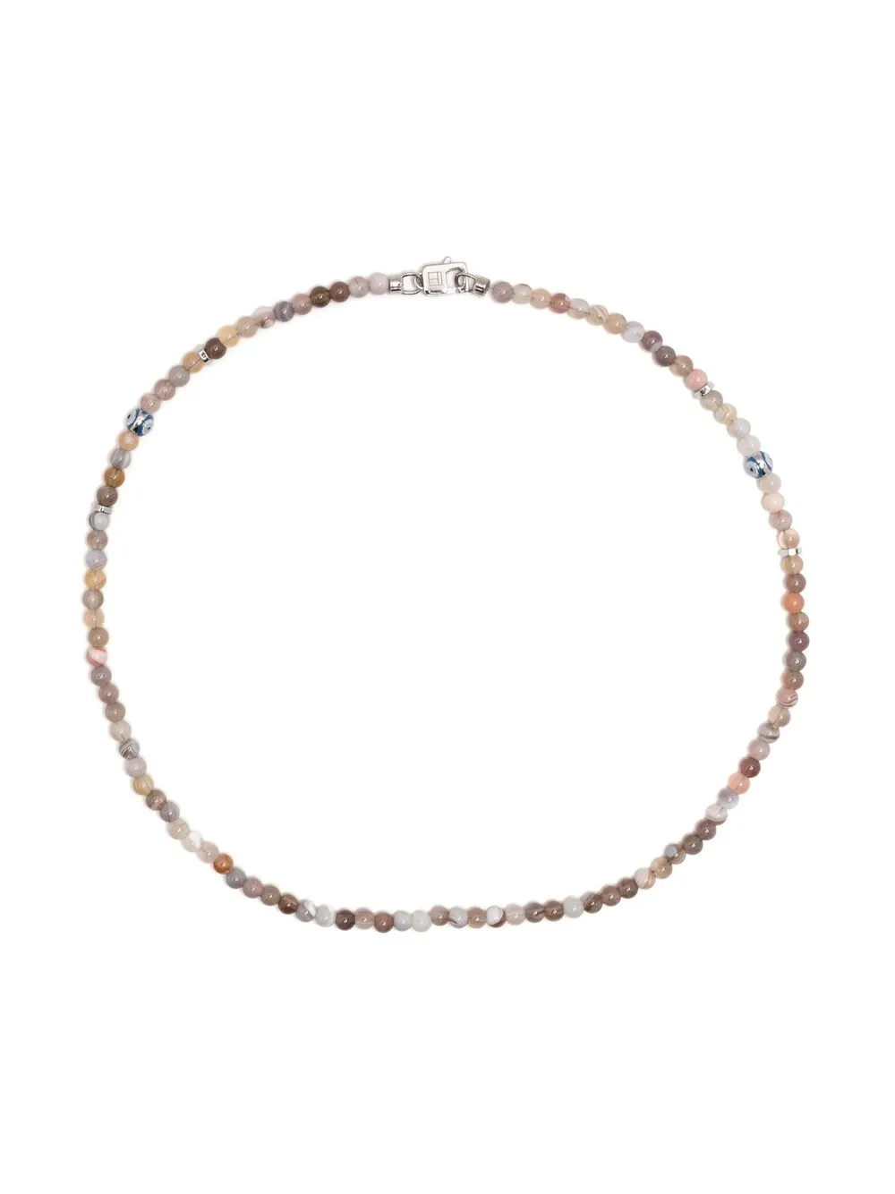 

Браслет Evil Eye с агатом Tateossian, белый
