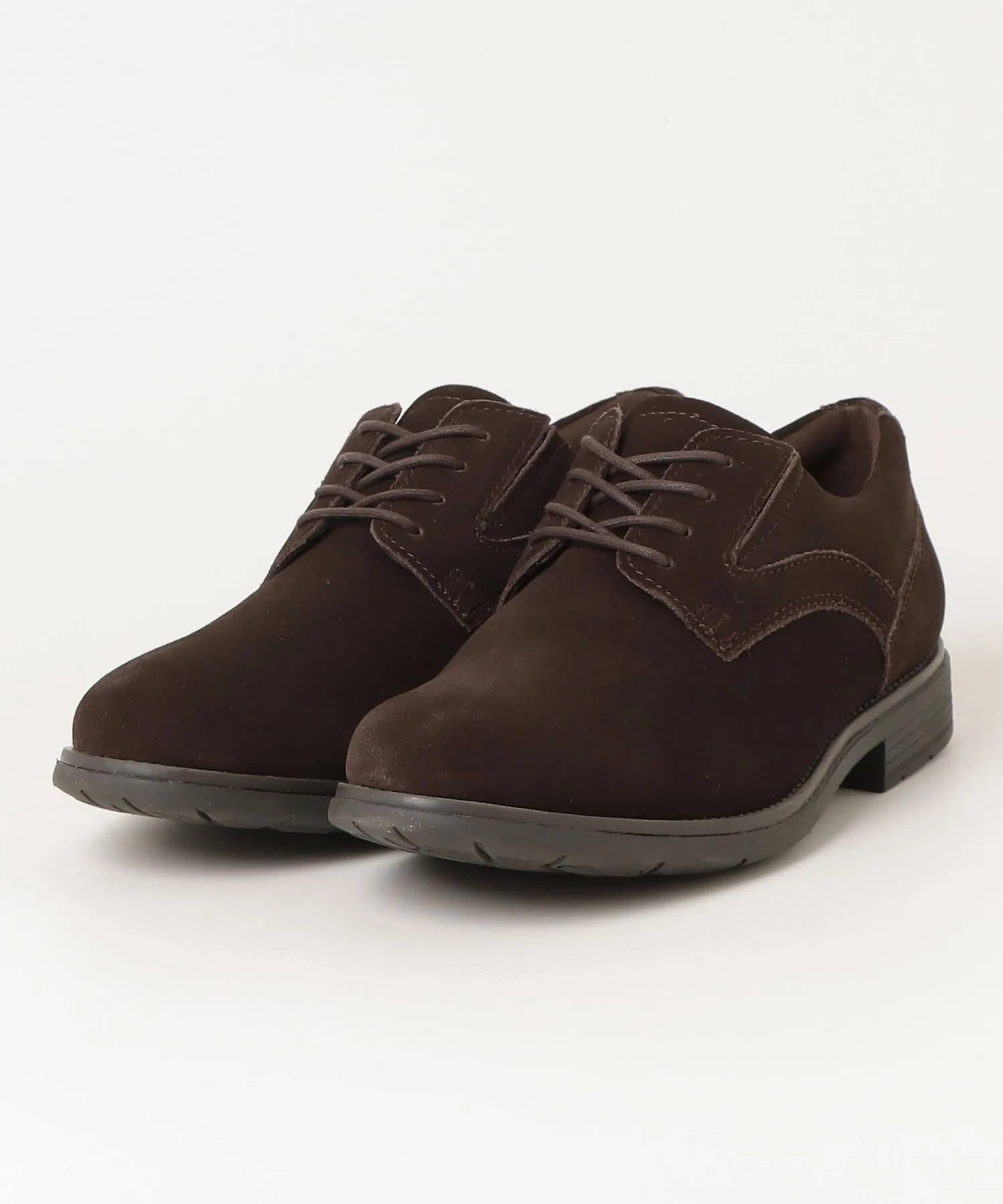 Мужские классические туфли водонепроницаемые Plain Toe ROCKPORT темно-коричневые — фото 2