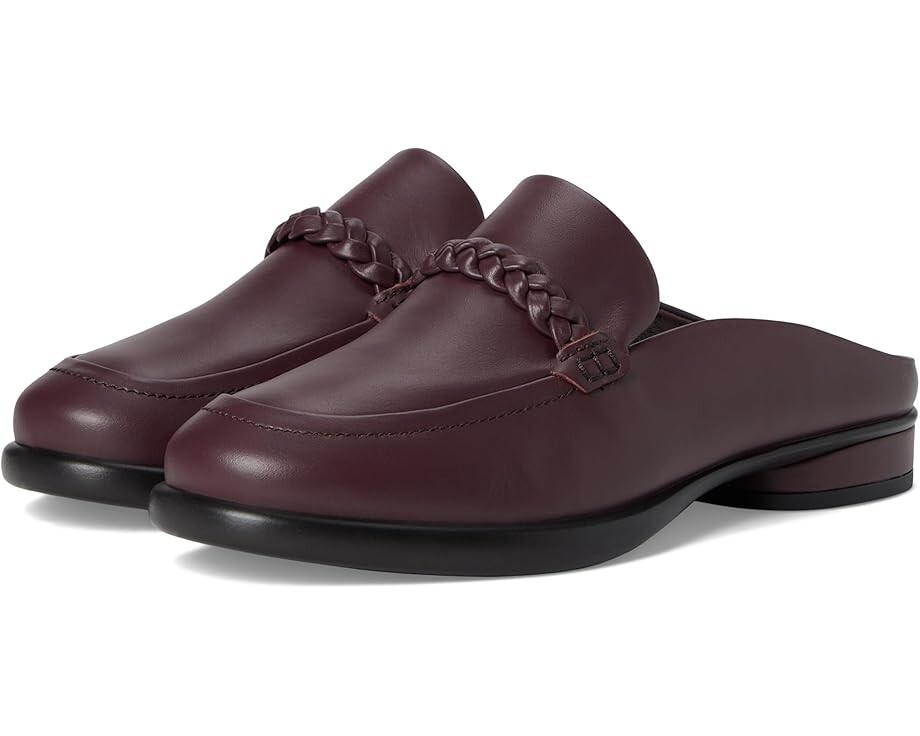 Туфли ECCO Sculpted Luxury Braided Mule, цвет Fig