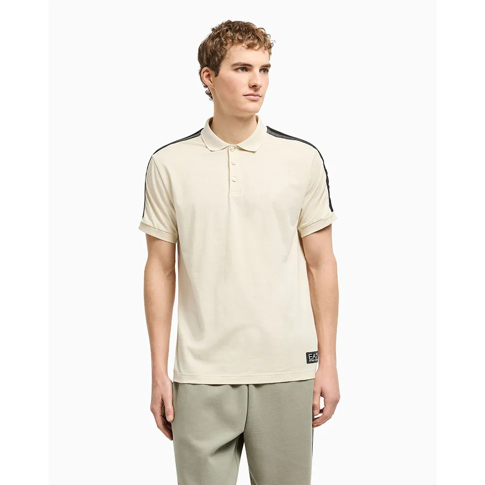 

Поло с коротким рукавом EA7 EMPORIO ARMANI 7M000139_AF10375, бежевый