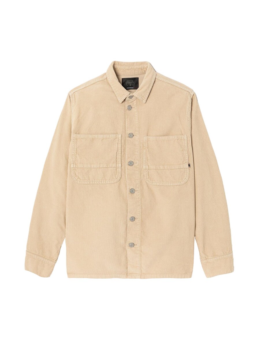 

Рубашка на пуговицах классического кроя Le Temps Des Cerises Hisa, Beige