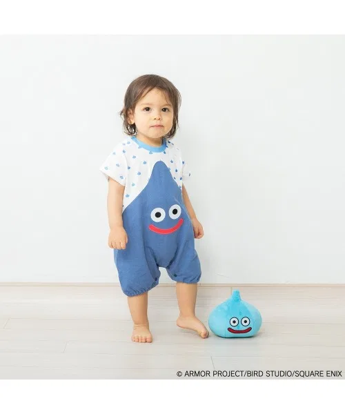 Детский комбинезон с короткими рукавами Dragon Quest - Слайм