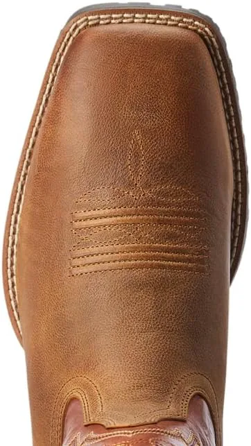 Мужские вестерн-бутсы Ariat Hybrid Ranchwork, красный — фото 2