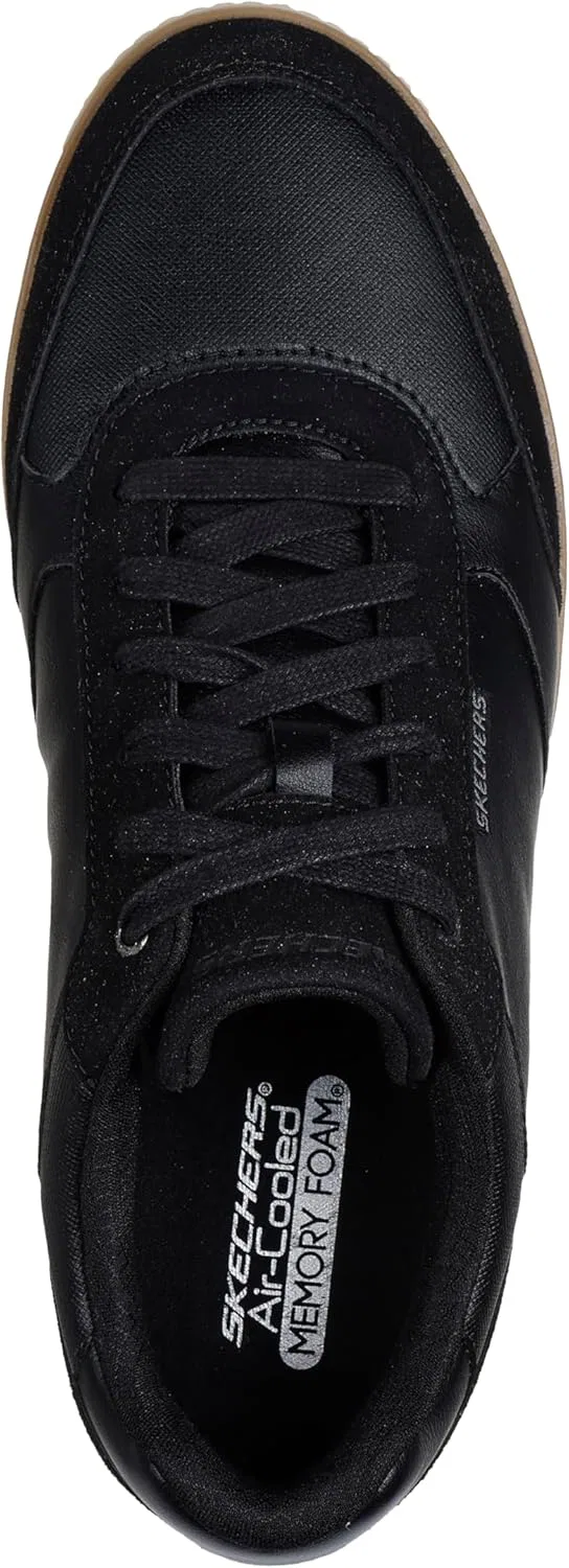Мужские кроссовки Skechers USA Haney Oxford, Black — фото 3