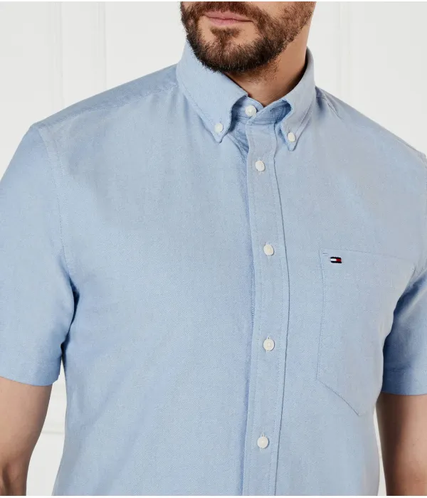 Рубашка Heritage Oxford Regular fit Tommy Hilfiger, синий — фото 4