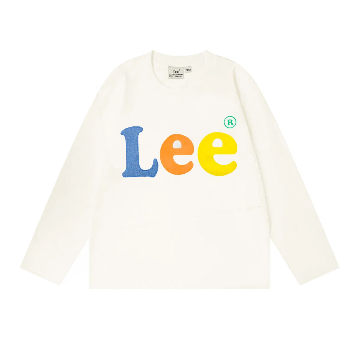 Футболка с круглым вырезом Moderate LEE KIDS, Navy Blue — фото 3