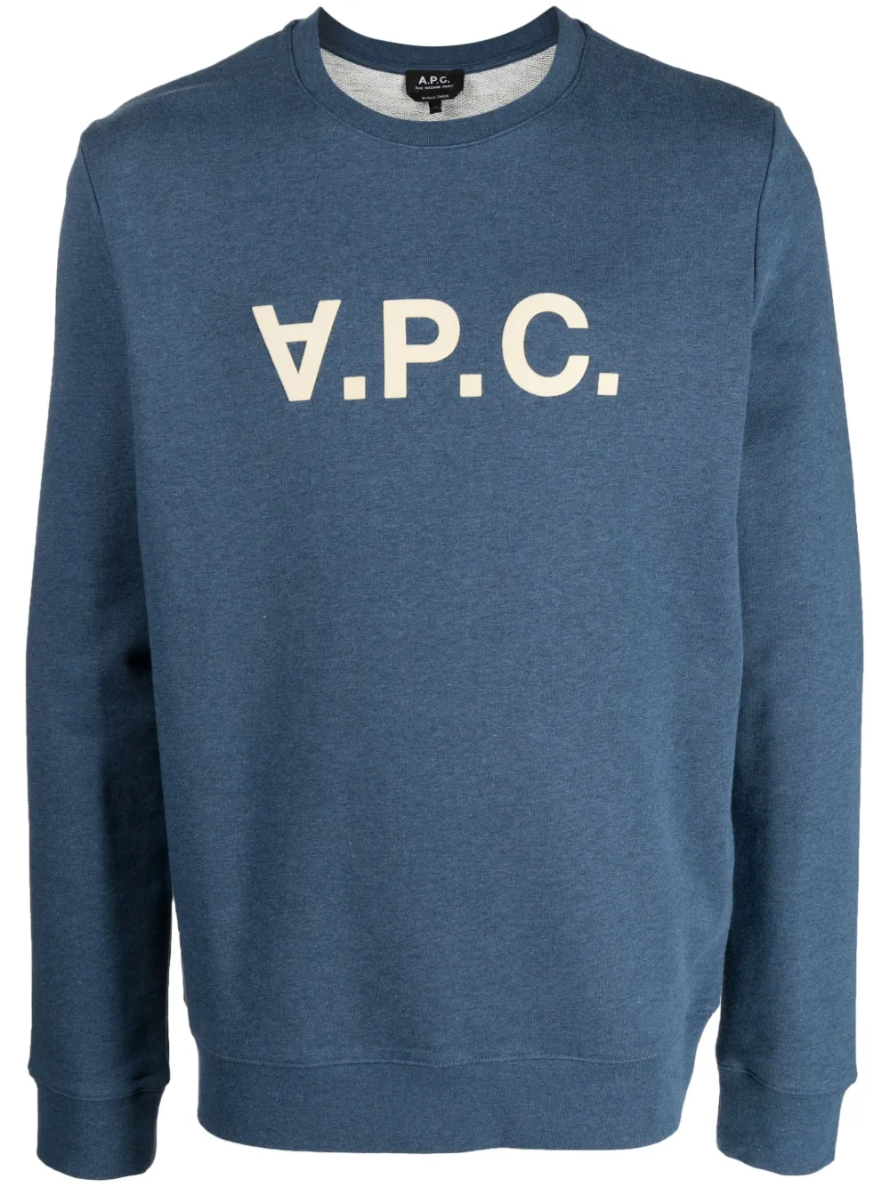 

Толстовка V.P.C. с логотипом A.P.C., синий