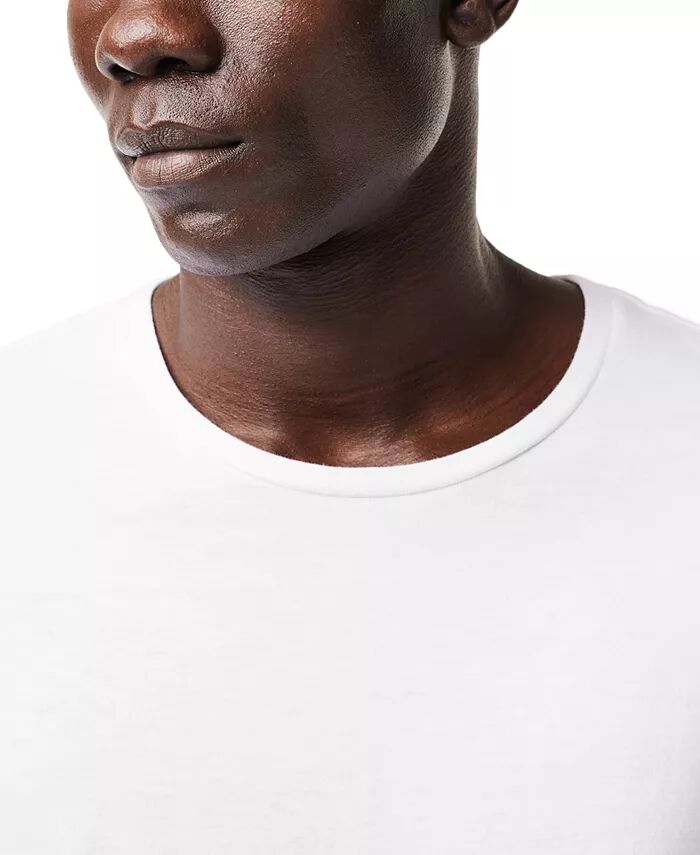 Майки Lacoste, мужские, облегающие с круглым вырезом — фото 3