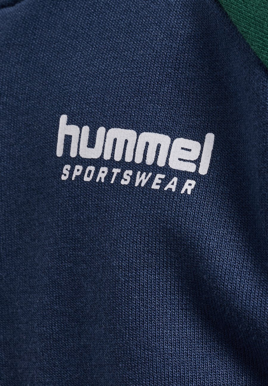 Толстовка Hummel LOOSE BLOCK ZIP, Dress Blues/Blue — фото 3