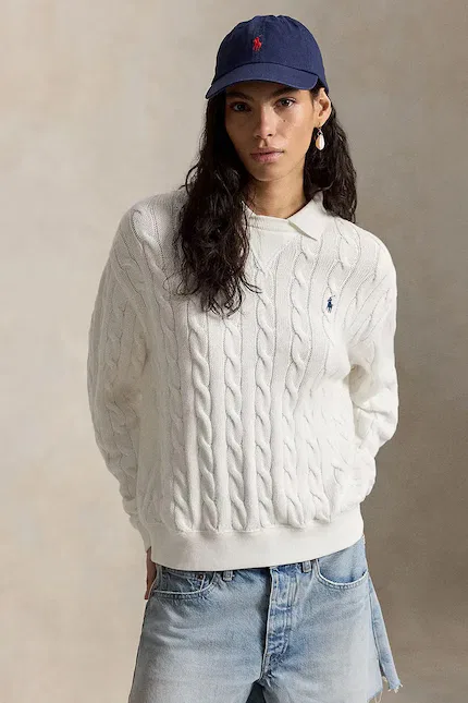 Худи женское Polo Ralph Lauren, белый