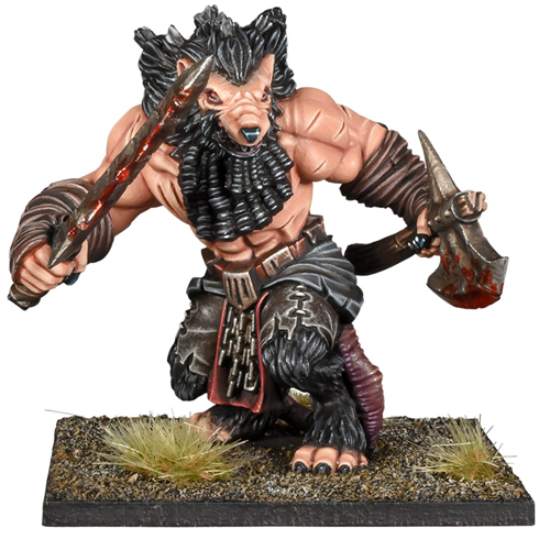 

Фигурка Kings Of War Ratkin Brute Enforcer Mantic Games