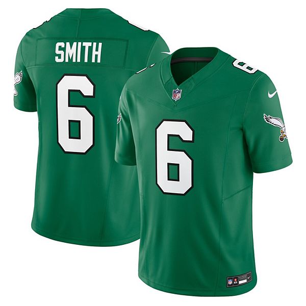 

Мужская футболка devonta smith kelly green philadelphia eagles vapor fuse limited Nike