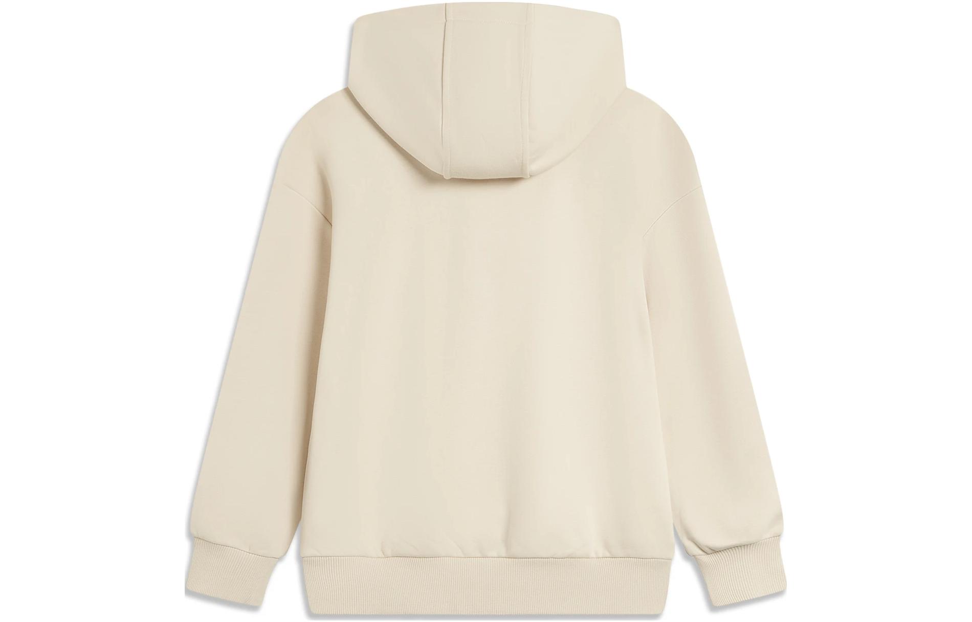Свитшот Sports Life Collection Oat детский LINING, серовато-бежевый серый — фото 4