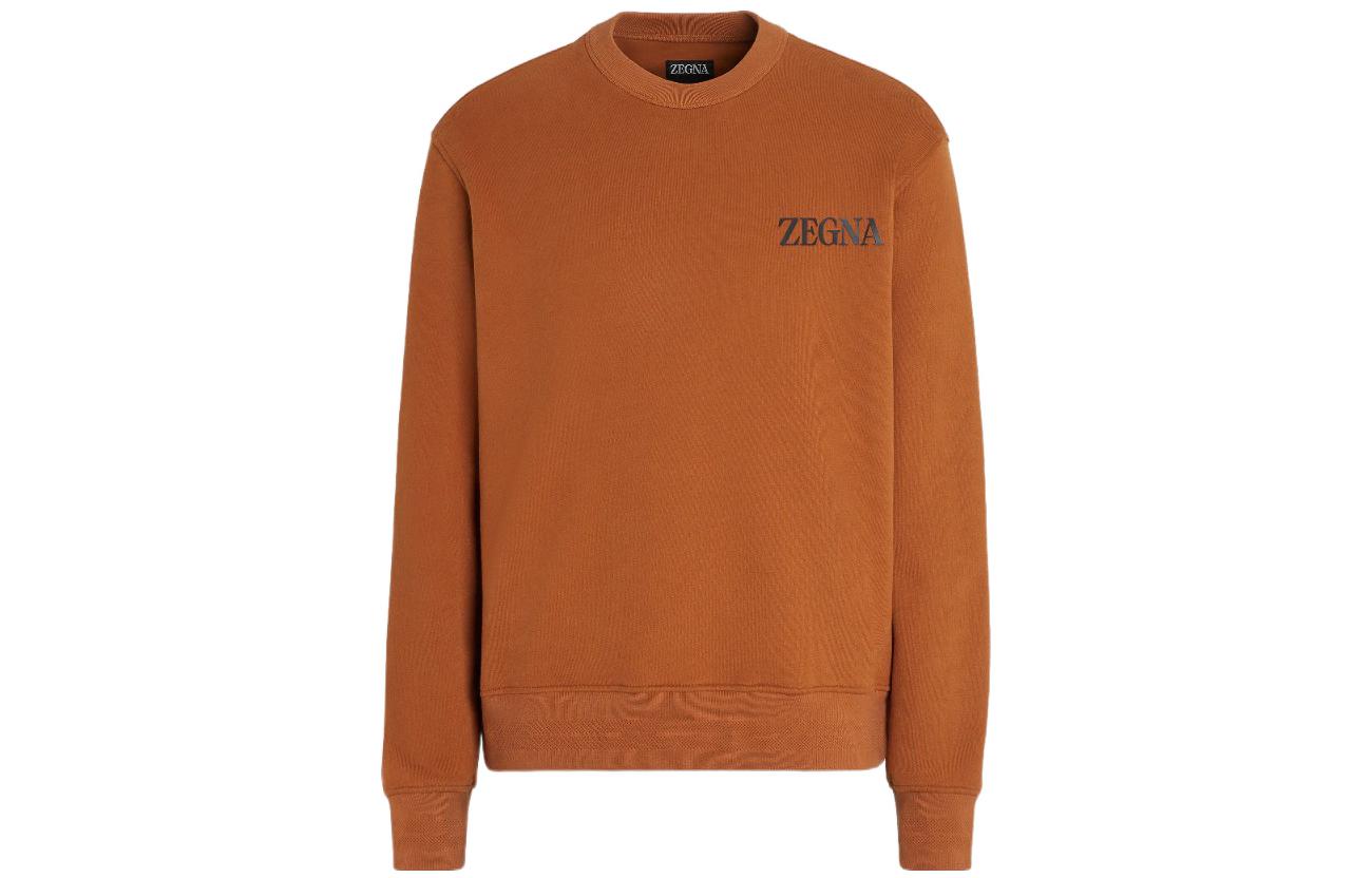 

Ermenegildo Zegna Свитшот Zegna FW22 мужской красно-коричневый