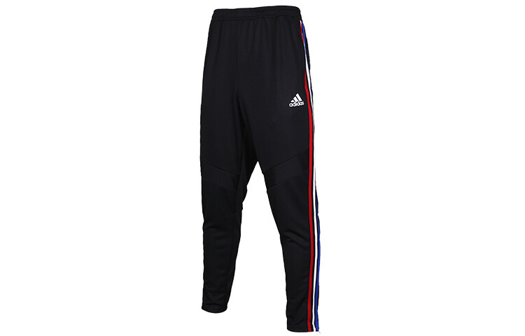 

Трикотажные спортивные штаны мужские черные Adidas, черный