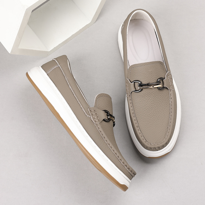 KACHILANG Мужские повседневные кроссовки Low Top серые, цвет Gray — фото 4