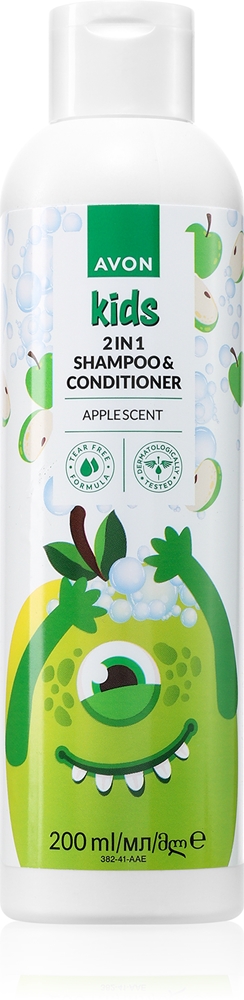 

Детский яблочный шампунь и кондиционер «два в одном» Avon, 200 мл