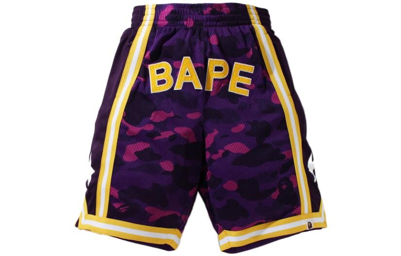 

Повседневные шорты для мужчин A Bathing Ape, фиолетовый