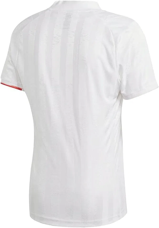 Футболка adidas Dynamo Home Youth Replica, цвет White/Scarlet — фото 3